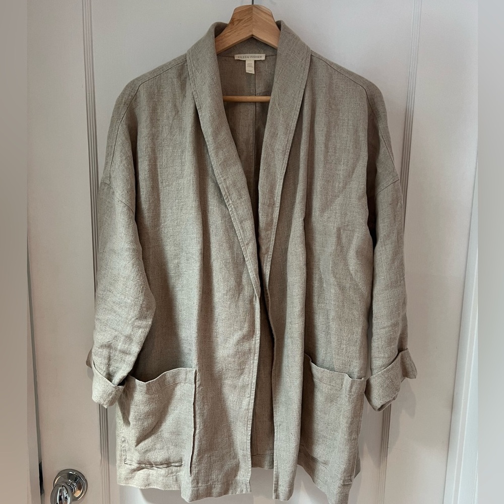 Eileen Fisher Linen Blazer